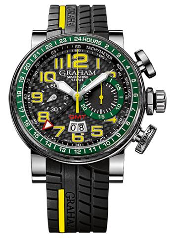 Graham Silverstone Stowe GMT 2BLCB.B30A.K84S Replica Watch